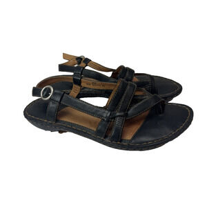 Bjorn Leather Sandals Strappy W31173 Women's 8 W31173 Boho Festival Comfort99